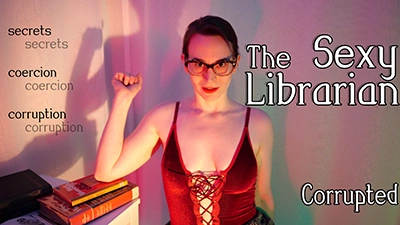 Femdom Librarian catches pervert borrowing nudes